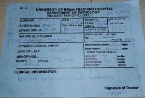 pap smear in Nigeria