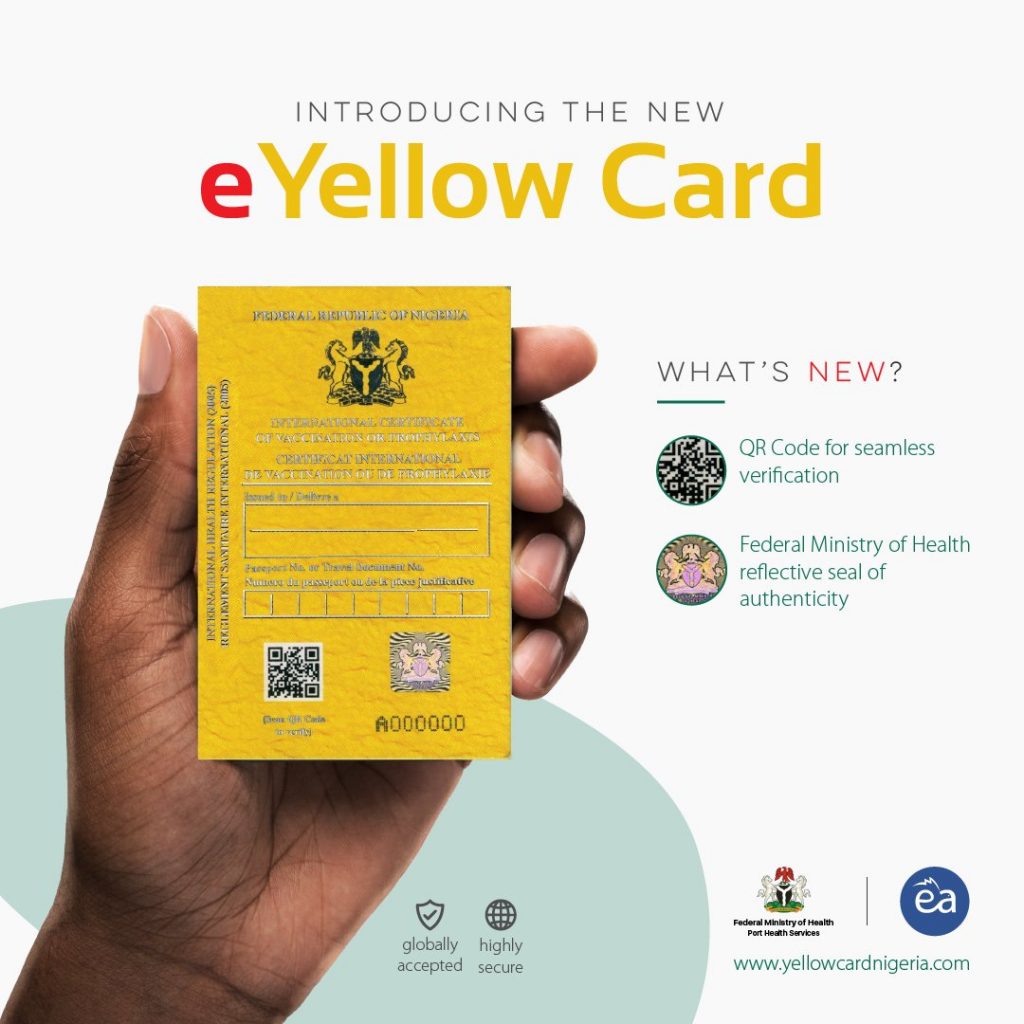The A to Z of the electronic yellow card (eYellow Card) in Nigeria