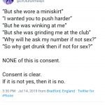 Consent for sex