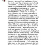 Lady accuses hospitals of turning C-Section for a profit making venture