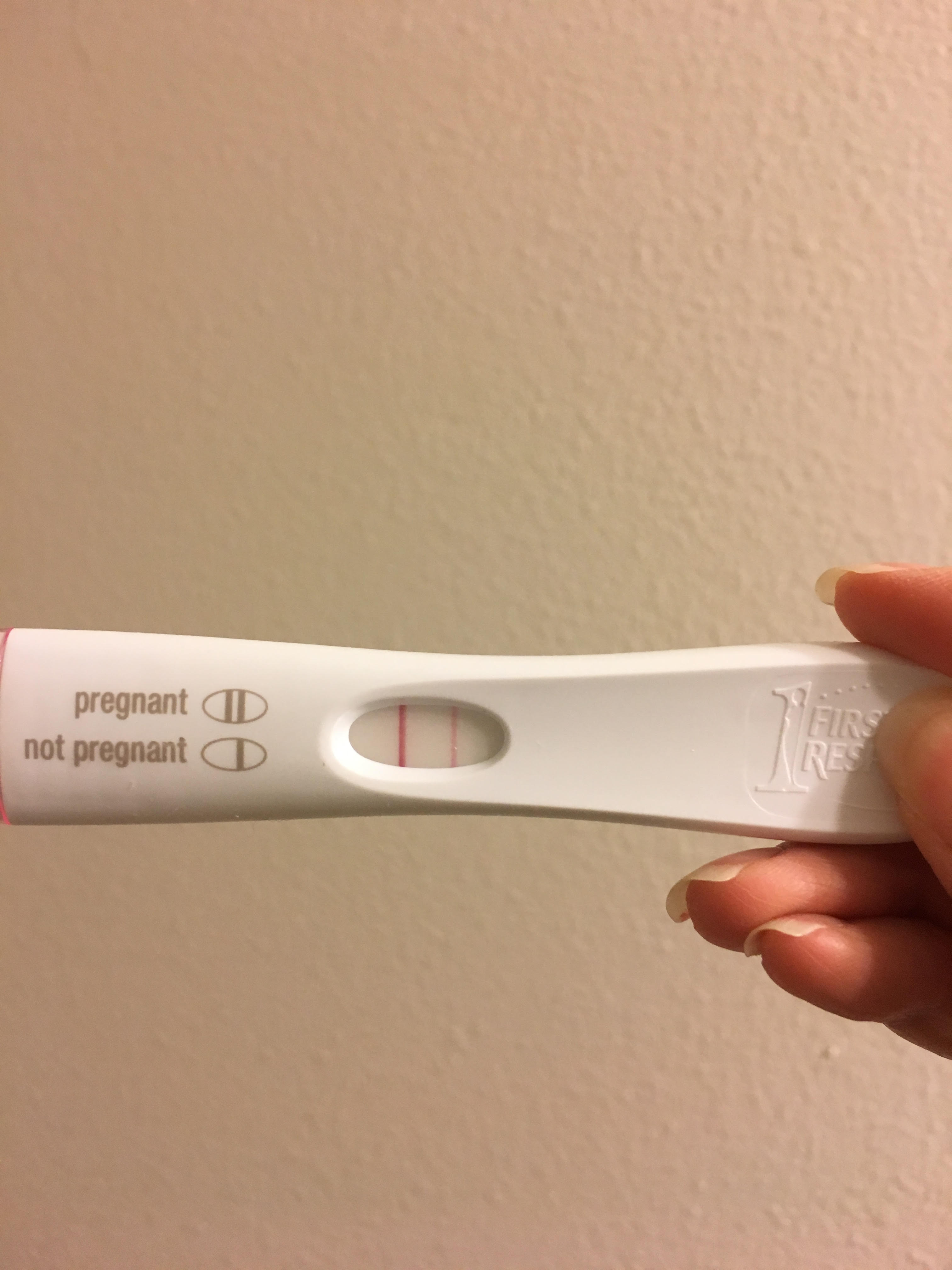 False Positive First Response Pregnancy Test Positive First Response