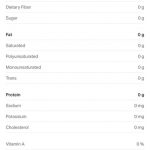 Ponmo contains zero nutrients