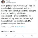 I am genotype SS and I am in my 40s 