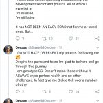 Genotype at 40 years 