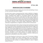 Nigerian Government confirms second case of coronavirus