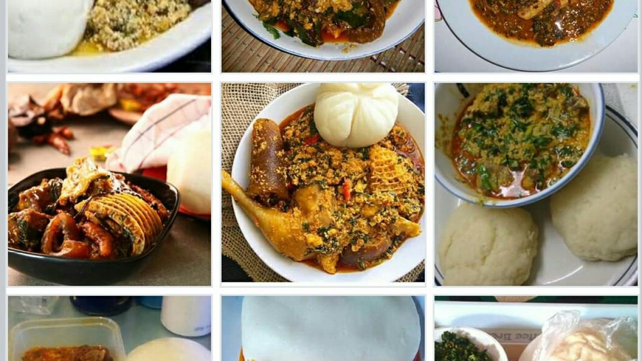 Iyan Health Benefits Of Pounded Yam With Egusi Soup Vegetable Soup Nsala Efo Eforiro Nigerian Health Blog