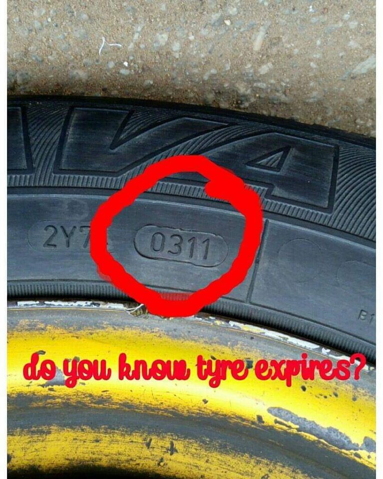 How To Check Expiry Date On Car Tyre