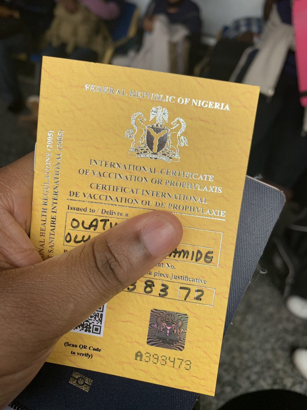 Where to get yellow fever card in Benin City