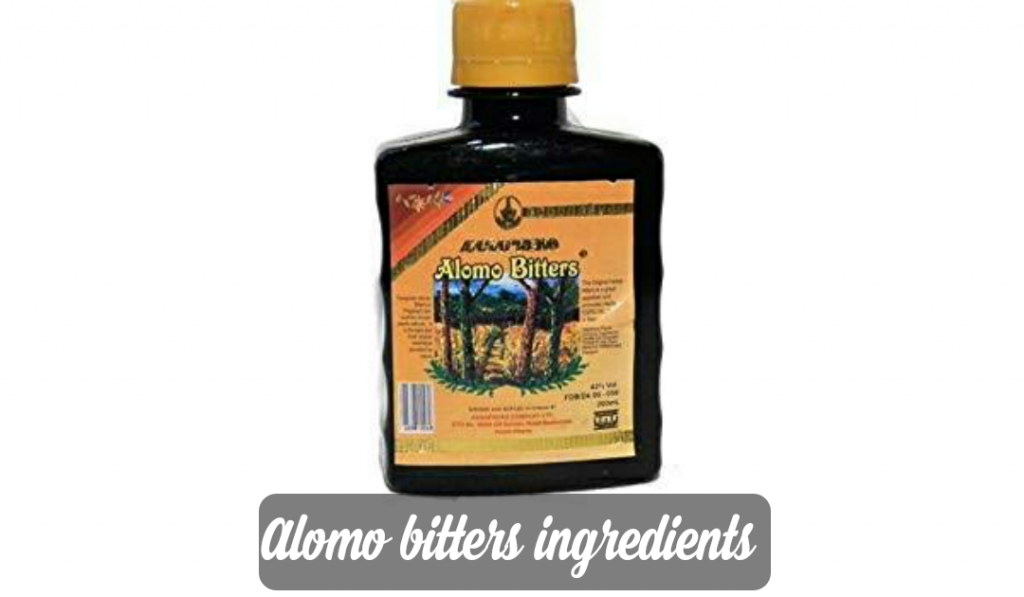 List of Alomo Bitters ingredients Nigerian Health Blog