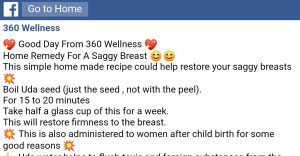 How to use uda seed for breast firming