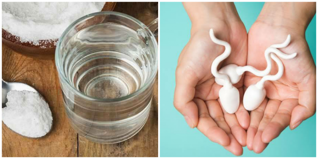 Can salt and water flush out sperm from the body? - Nigerian Health Blog