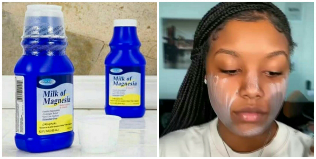 WHY YOU SHOULD NOT USE MILK OF MAGNESIA AS A FACE PRIMER