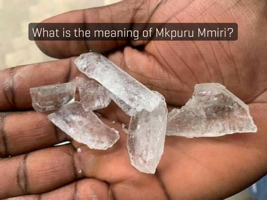 What is the meaning of Mkpuru mmiri