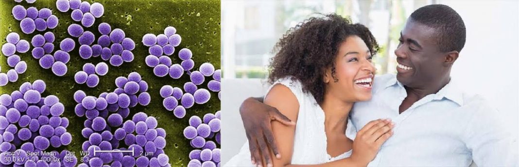 My husband has a staph infection can I get it?