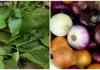 Health benefits of scent leaf and onions